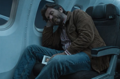 Un Padre Soltero Dormía En El Asiento 8A — Cuando El Capitán Preguntó Si Hab