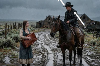 Vaquero Solitario Encuentra a una Novia por Correo Abandonada en la Tormenta — Sin Saber que la….