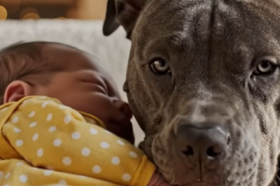 El perro siempre escondía al bebé… Cuando la madre descubrió la razón — ¡quedó en shock!