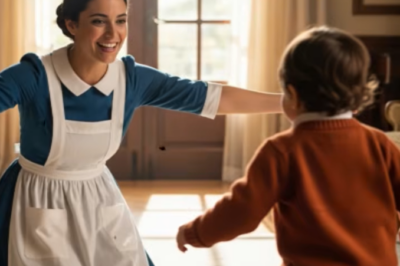 Un millonario instaló CÁMARAS para espiar a la niñera — pero lo que VIO con su hijo lo cambió para..