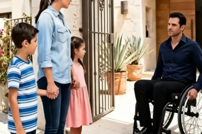 NADIE QUERÍA CUIDAR AL MILLONARIO ENFERMO… HASTA QUE LA NIÑERA Y SUS HIJOS LLAMARON A SU PUERTA” 