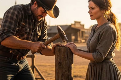 “El vaquero cabalgó hasta el pueblo por grano… y se marchó con una viuda que cambió su destino para 