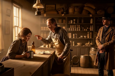 El tendero la humilló por su pobreza, pero no vio al vaquero solitario observando.