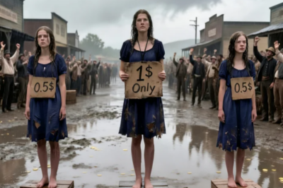 Vio a 3 hermanas siendo vendidas — las llevó a su rancho y las casó con sus hijos