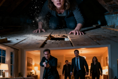  My husband called at midnight — he works for the FBI — “Hide in the attic …