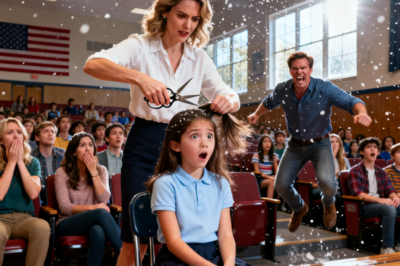  Her Sister Shaved her Daughter’s Head at School Because She Won the Lead Role in the Play !