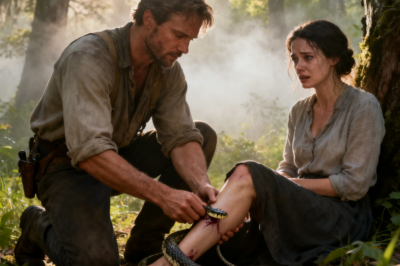 A Man Saves a Woman from a Snake Bite in the Wilderness—Only to Discover She’s the Heiress to a Fort !