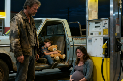 Undercover Single Dad Found a Pregnant Girl Crying at Gas Station—Unaware She Was a CEO Millionaire… 