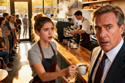 She Took Her Friend’s Shift at the Coffee Shop—Unaware the Customer She Spilled Coffee On Was a CEO…