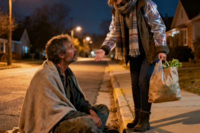  She Let a Homeless Man Sleep in Her Garage for One Night—Unaware He Was a Millionaire and… 