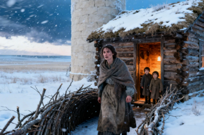 She Wove a Sapling Tunnel Between Her Cabin and Stone Silo—Winter Proved It Was the Smartest Move !