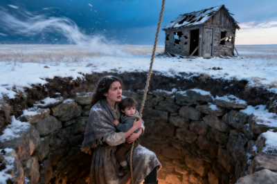  The Winter Gave Her 12 Hours — She Climbed Down a Dry Well and Never Felt the Cold Again !