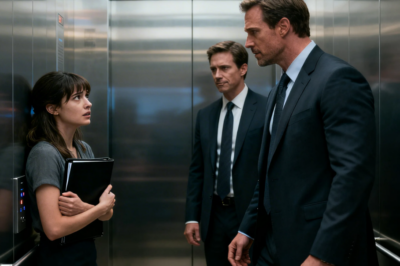 She was trapped in an elevator with two men—until a single dad stepped in and changed her life forev !