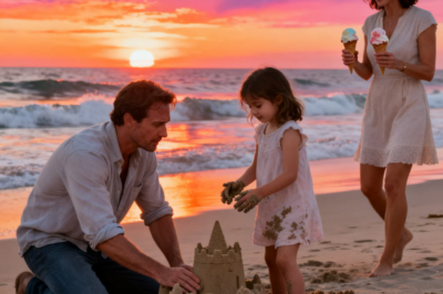 A Single Dad Met His Boss on the Beach — Her Words Made Him Fall in Love Instantly”. 