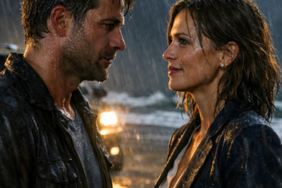 A Single Dad Met His Boss on a Rainy Beach Night — Her One Sentence Made Him Fall in Love Instantly !