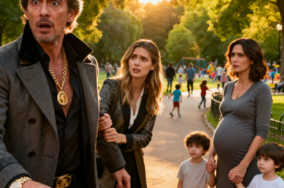 MILLONARIO CAMINABA CON SU PROMETIDA POR EL PARQUE… HASTA VER A SU EXESPOSA EMBARAZADA CON SUS HIJOS !