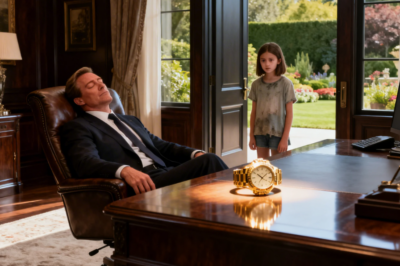 BILLONARIO FINGE ESTAR DORMIDO PARA PROBAR A LA HIJA DE LA EMPLEADA… PERO SE SORPRENDE CON LO QUE…