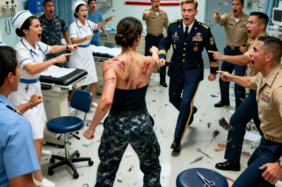 “Why Are You Here?” She Had A Routine Check — Until SEAL General Saw Her Secret Battle Scars !