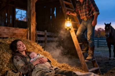 Rancher Found Her Sleeping in His Hayloft With a Baby — Brought Breakfast Instead of the Sheriff !