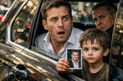 UN MILLONARIO VE A UN NIÑO DE LA CALLE QUE SE PARECE MUCHO A ÉL, Y EL NIÑO LE DICE ¡PAPÁ !