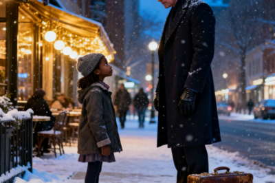 “You need a home… and I need a dad,” the Little Black Girl Told the Billionaire !