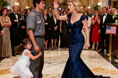 She Slapped a Poor Worker at Her Gala — Then His Daughter Said Something That Changed Everything !