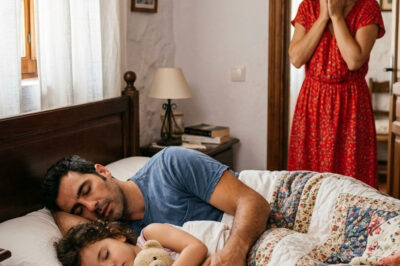 VI A MI PROPIO ESPOSO ENTRAR AL CUARTO DE NUESTRA HIJA A LAS 2:13 DE LA MADRUGADA… Y LO QUE HIZO DESPUÉS ME HIZO ENTENDER POR QUÉ ELLA DECÍA QUE SU CAMA SE HACÍA MÁS PEQUEÑA CADA NOCHE