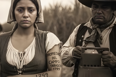 Era “La Pecadora del Ingenio” — El Capataz la Marcó Como Propiedad del Campo, Tabasco 1799