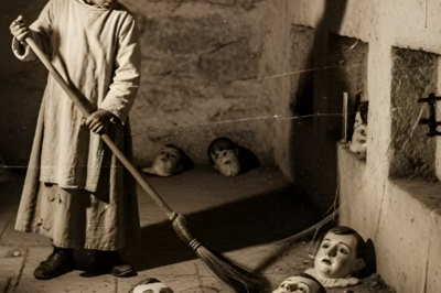 Cuando el monaguillo de Guanajuato barrió la cripta, halló máscaras con rostros de niños del coro