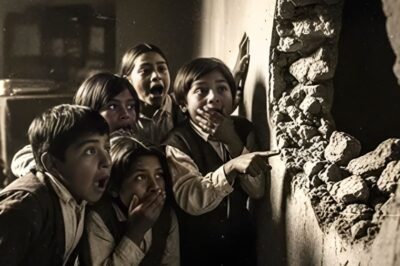 Cuando los niños abrieron un muro oculto en Puebla, sus gritos llenaron la casa entera