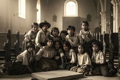 Cuando los niños movieron una losa en una iglesia de Veracruz, sus gritos se escucharon afuera