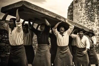 Cuando los albañiles movieron una losa bajo una capilla en , los gritos hicieron huir a los vecinos