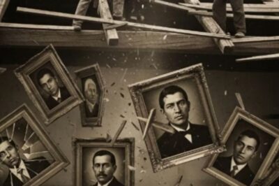 Cuando los carpinteros desmontaron el techo en Chiapas, cayeron retratos de gente aún viva