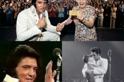 ‘Wait… You Were There Before Anyone Knew My Name?’ — Elvis Presley Stopped a Sold-Out Show to Call Out an Elderly Woman… What She Pulled From Her Purse Moments Later Left 18,000 Fans in Shock and Turned a Forgotten Memory Into a Living Legend”