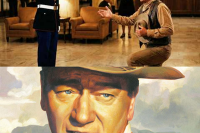 John Wayne STUNNED When a Marine Salutes Him in the Lobby—Then He Does Something Unthinkable