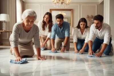 “Dos hijos hicieron sirvienta a su madre… pero en la casa de Dios nunca hay oscuridad”