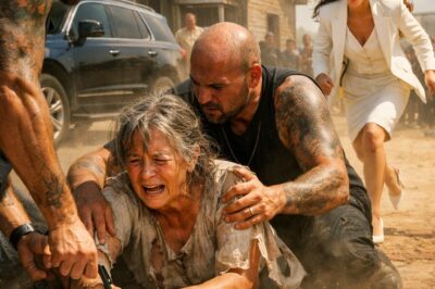 They Laughed at the Old Woman They Thought Was Alone—Until Her Daughter Stepped Out of a Black SUV