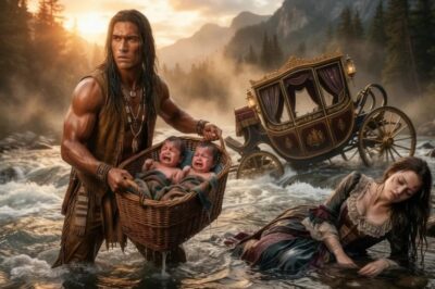 Salvó a dos gemelos del río sin saber que eran herederos… y esa noche una princesa cambió su destino para siempre