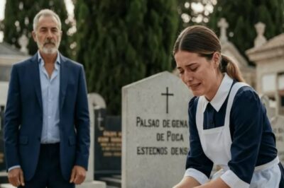 Millonario Ve a una Camarera Llorar en la Tumba de Su Esposa — Luego Sucede lo Inimaginable