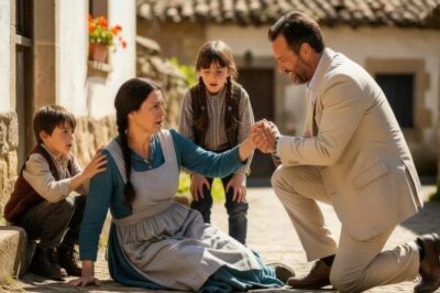 Sus hijos vieron todo: el día que un millonario salvó a su madre