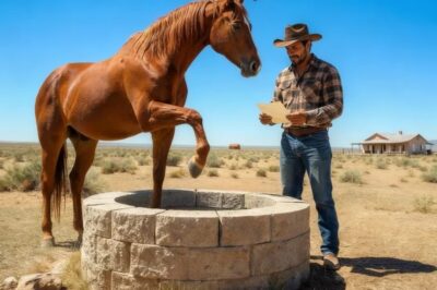 El ranchero heredó un pozo seco… hasta que su caballo olfateó un secreto enterrado