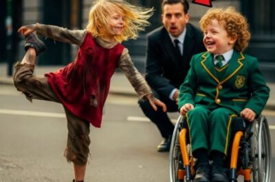 MILLONARIO VIO UNA NIÑA SIN TECHO BAILAR TANGO PARA SU HIJO EN SILLA DE RUEDAS… PERO REVELA ALGO…