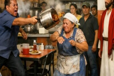 EL PATRÓN LE TIRÓ LA OLLA A LA COCINERA FRENTE A TODOS.Y JESÚS LE COBRÓ LA HUMILLACIÓN EN SILENCIO