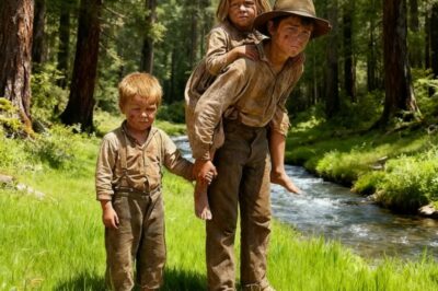 La madrastra echó a los 3 hermanos al desierto — pero Dios les mostró un manantial oculto