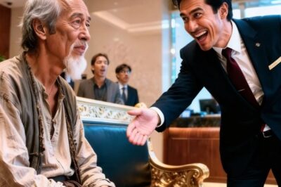 SI NO PAGAS AHORA, TE SACO A LA FUERZA—SE BURLÓ EL GERENTE… HASTA QUE EL ANCIANO REVELÓ QUIÉN ERA