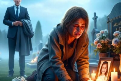 JOVEN MENDIGA SE QUEDÓ PARALIZADA AL VER SU FOTO DE INFANCIA EN LA TUMBA DE LA HIJA DEL MILLONARIO