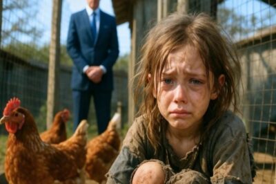 NIÑA MENDIGA VIVÍA ENTRE GALLINAS HASTA QUE UN MILLONARIO APARECIÓ Y CAMBIÓ SU VIDA