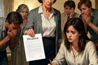 Obligando a su nuera a divorciarse para que su hijo pudiera casarse con una mujer rica – Tan pronto como firmó el contrato, toda la familia del marido suplicó y suplicó.