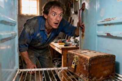 Un pobre manitas compró un refrigerador usado y barato… ¡no sabía que lo que había dentro cambiaría su vida!