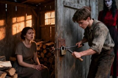 La señora fue encerrada en el cobertizo de leña por su nuera. El pobre trabajador rompió la cerradura y desenmascaró la cara malvada.